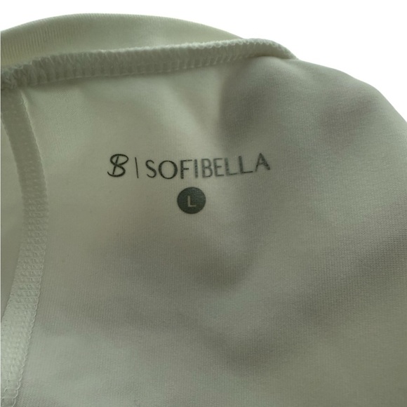 Sofiabella Women's White Sleeveless Top Size Large - Picture 7 of 10